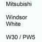 Preview: Mitsubishi, Windsor White, W30 / PW5.